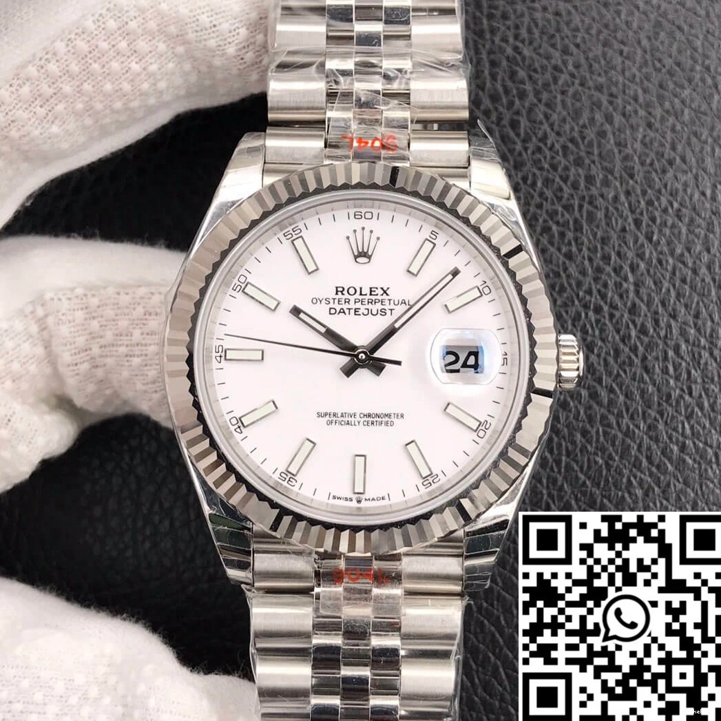 M126334-0010 Stainless Rolex Datejust Factory Steel EW 1217